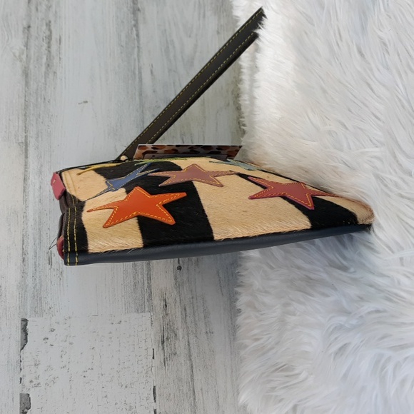 Colorful Star Pattern Clutch - Picture 6 of 11